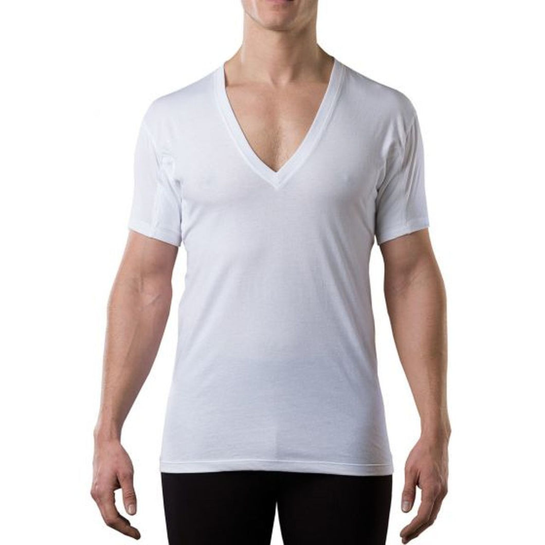 Mens deep sales v neck