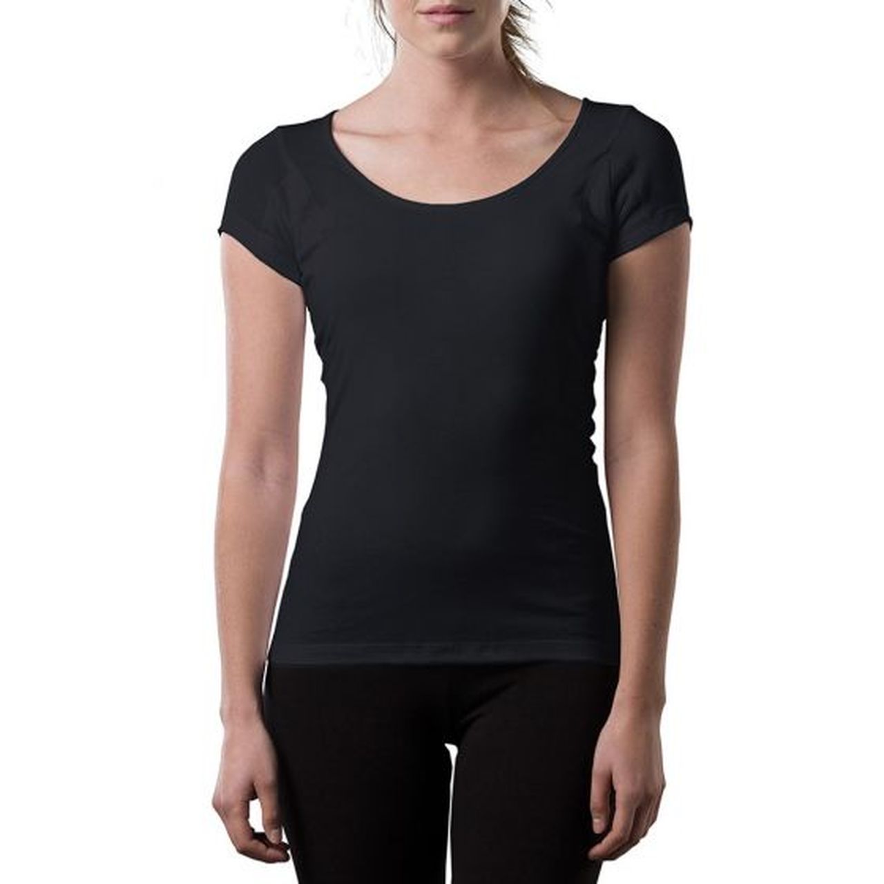 Women s Sweat Proof Original Fit Scoop Neck Thompson Tee UAE