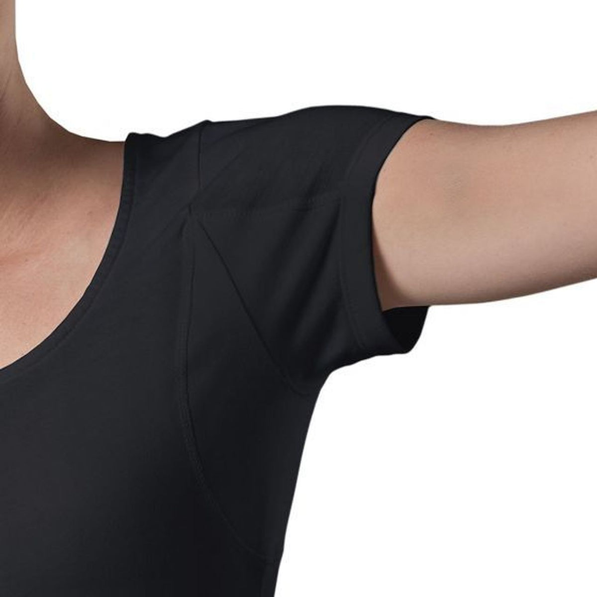 Women's Sweat Proof - Slim Fit Deep V-neck