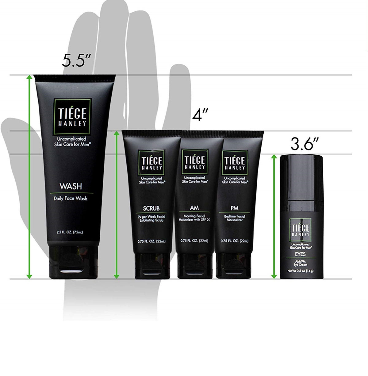 Tiege Hanley Men's Skin Care System - Level 2