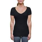 Women's Sweat Proof - Slim Fit Deep V-neck