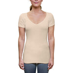 Women's Sweat Proof - Slim Fit Deep V-neck