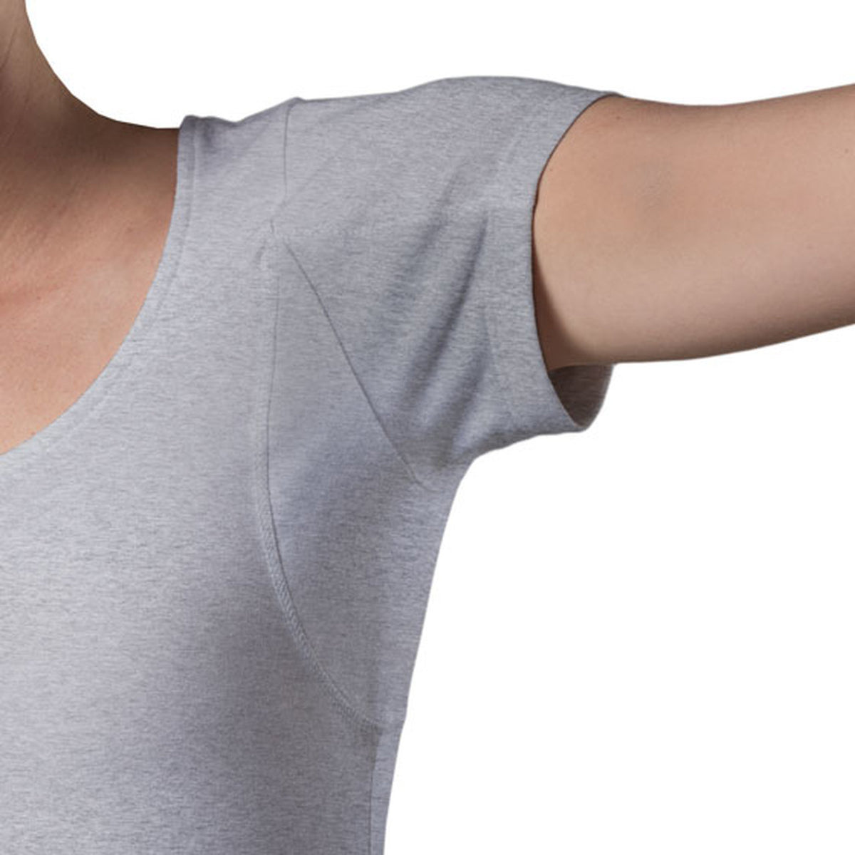Women's Sweat Proof - Slim Fit Deep V-neck